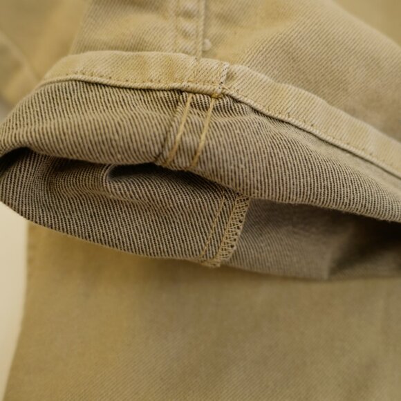 DAMAGED Levi's 511 Slim Tan Denim Jeans -16R- 28‎ / 28.5 Boys Cotton Polyester - Picture 10 of 10